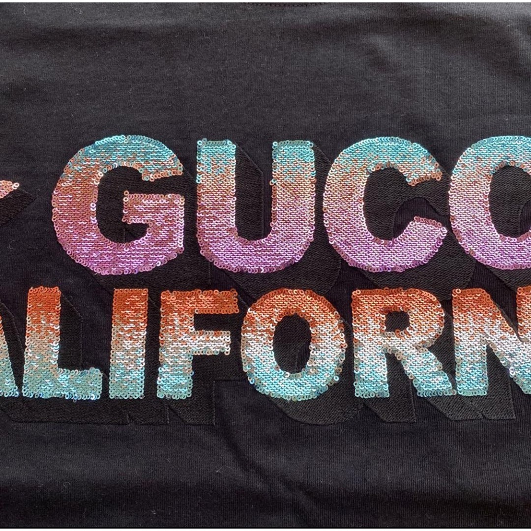 Gucci(グッチ)の新品未使用❗️グッチ　カリフォルニア　Tシャツ　サイズS レディースのトップス(Tシャツ(半袖/袖なし))の商品写真