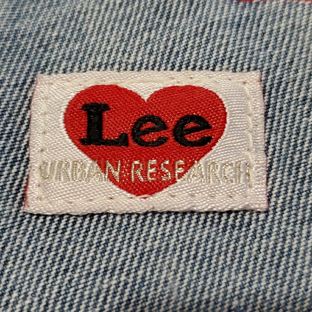 Lee(リー)の・⑬ Lee × URBAN RESEARCH ハート ダブルネームタグ パーツ ハンドメイドの素材/材料(各種パーツ)の商品写真