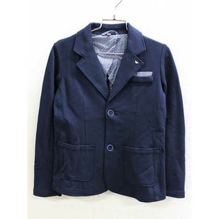 ジョルジオアルマーニ(Giorgio Armani)の【値下げ!】＜アルマーニ ジュニア/Armani Junior ＞130cm ジャケット/ブレザー 紺 フォーマル 入学式 卒業式 結婚式 冠婚葬祭 発表会 謝恩会【中古】子供 キッズ kids 男の子 222122(ジャケット/上着)