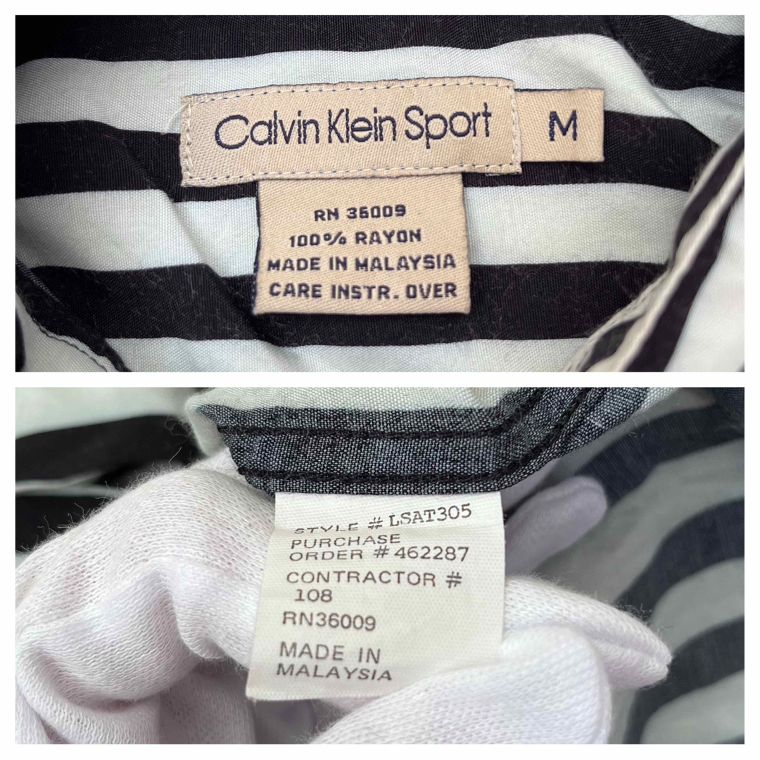 【Calvin Klein】ストライプシャツ