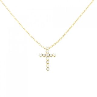 スタージュエリー(STAR JEWELRY)のスタージュエリー クロス ダイヤモンド ネックレス 0.1CT(ネックレス)