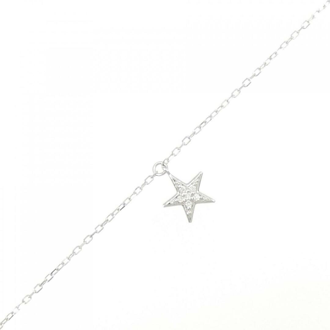 STAR JEWELRY(スタージュエリー)のスタージュエリー スター ブレスレット 0.02CT レディースのアクセサリー(その他)の商品写真