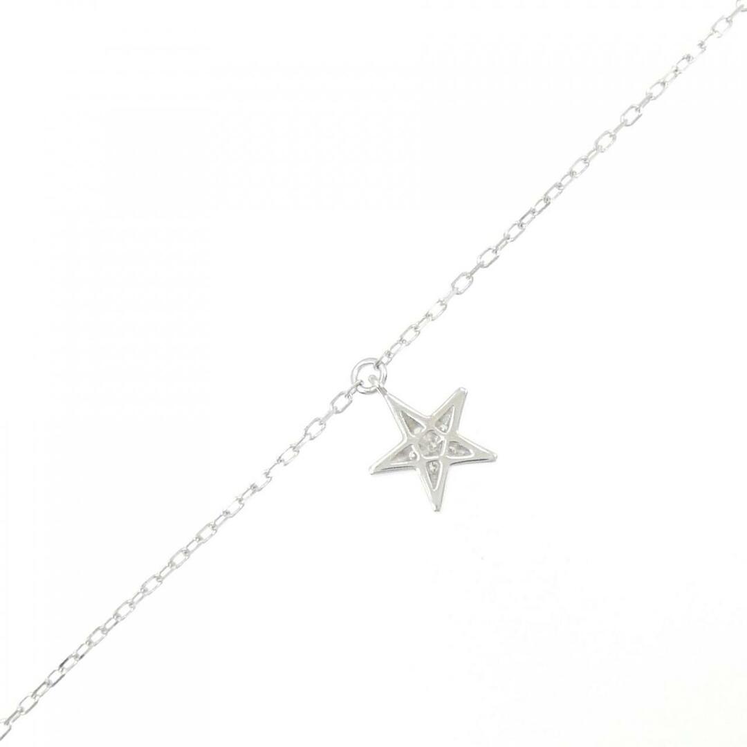 STAR JEWELRY(スタージュエリー)のスタージュエリー スター ブレスレット 0.02CT レディースのアクセサリー(その他)の商品写真