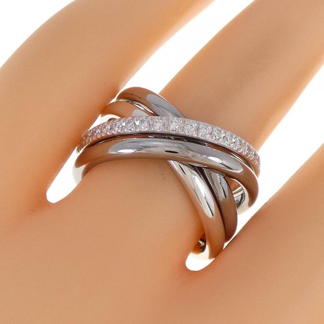 ミキモト リング 指輪 ピンキーリング プラチナ ダイヤモンド 結婚指輪