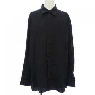 BOTTEGA VENETA ドレスシャツ 39(M位) 白x黒(ストライプ)