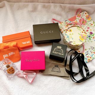 グッチ(Gucci)のGUCCI PinkyGirls FolliFollie…リング空箱6個(ラッピング/包装)