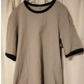 ユニクロ(UNIQLO)のユニクロ　リンガーオーバーサイズtシャツ(Tシャツ/カットソー(半袖/袖なし))