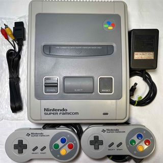 スーパーファミコン(スーパーファミコン)のスーパーファミコン SFC 本体 メンテ清掃済み スーファミ 管理229(家庭用ゲーム機本体)