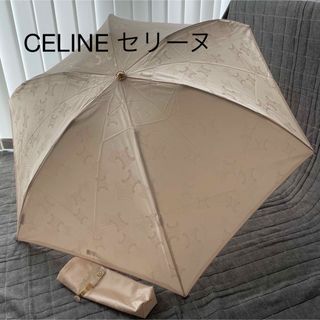 celine   CELINE セリーヌ 折り畳み傘 傘 トリオンフ マカダム 総柄の