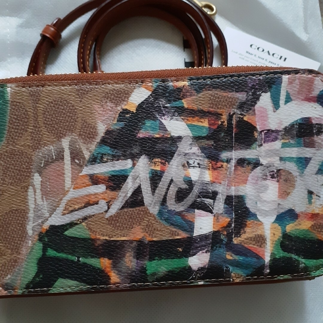 COACH MINT&SERF コラボ　2WAYショルダー　国内直営店購入　新品