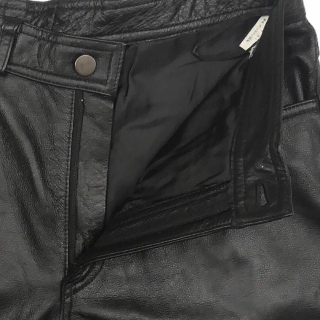 V-MEN - レザーパンツ バイク 本革 メンズ 黒 W32 革パンツ 本皮 V-MEN - レザーパンツ バイク 本革 メンズ 黒 W32 革パンツ 本皮