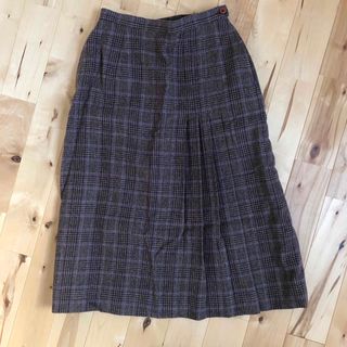 ペンドルトン(PENDLETON)の【USA製】ペンドルトン　ヴィンテージ　チェックスカート(ロングスカート)