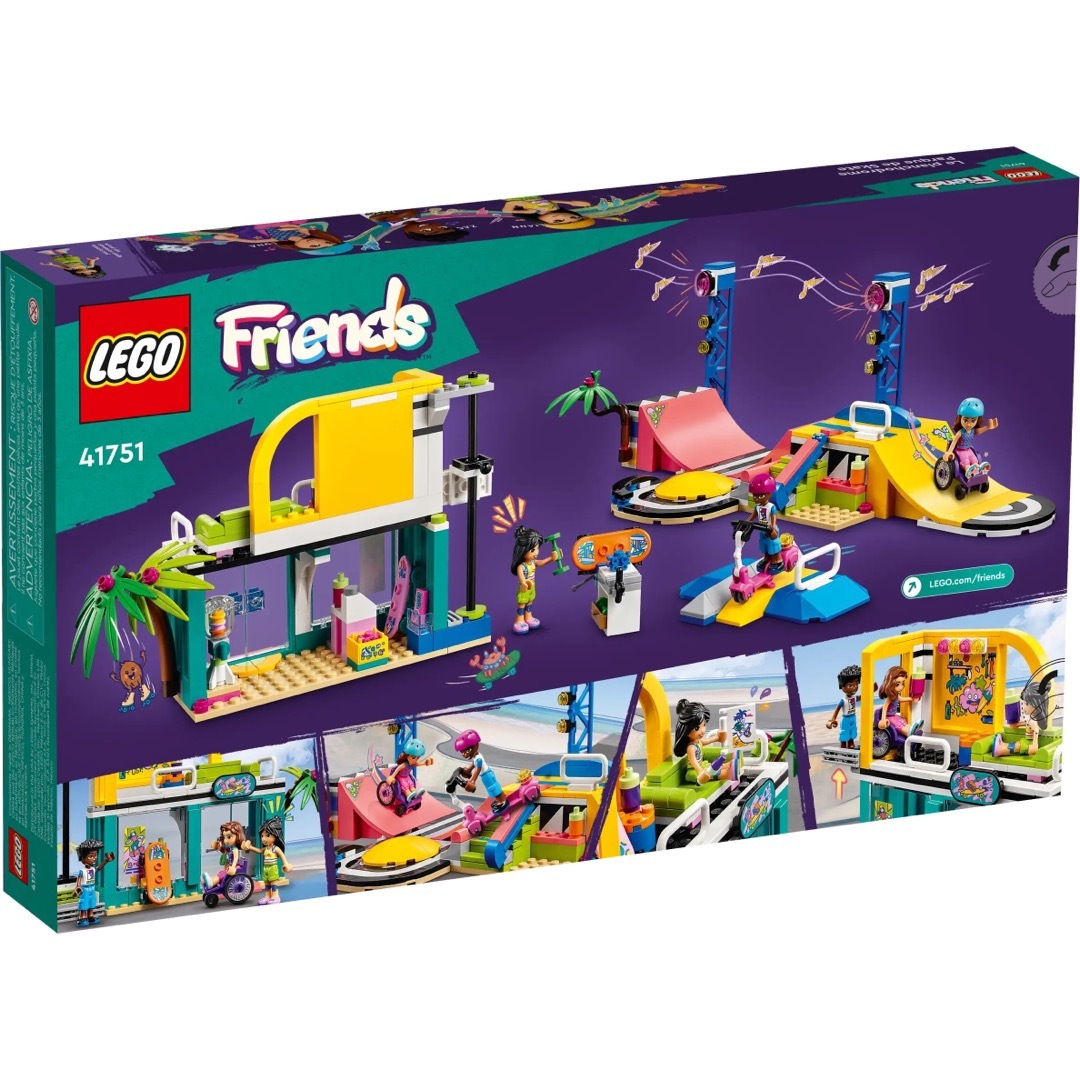 Lego(レゴ)のレゴフレンズ スケートパーク 6＋ 41751 キッズ/ベビー/マタニティのおもちゃ(積み木/ブロック)の商品写真