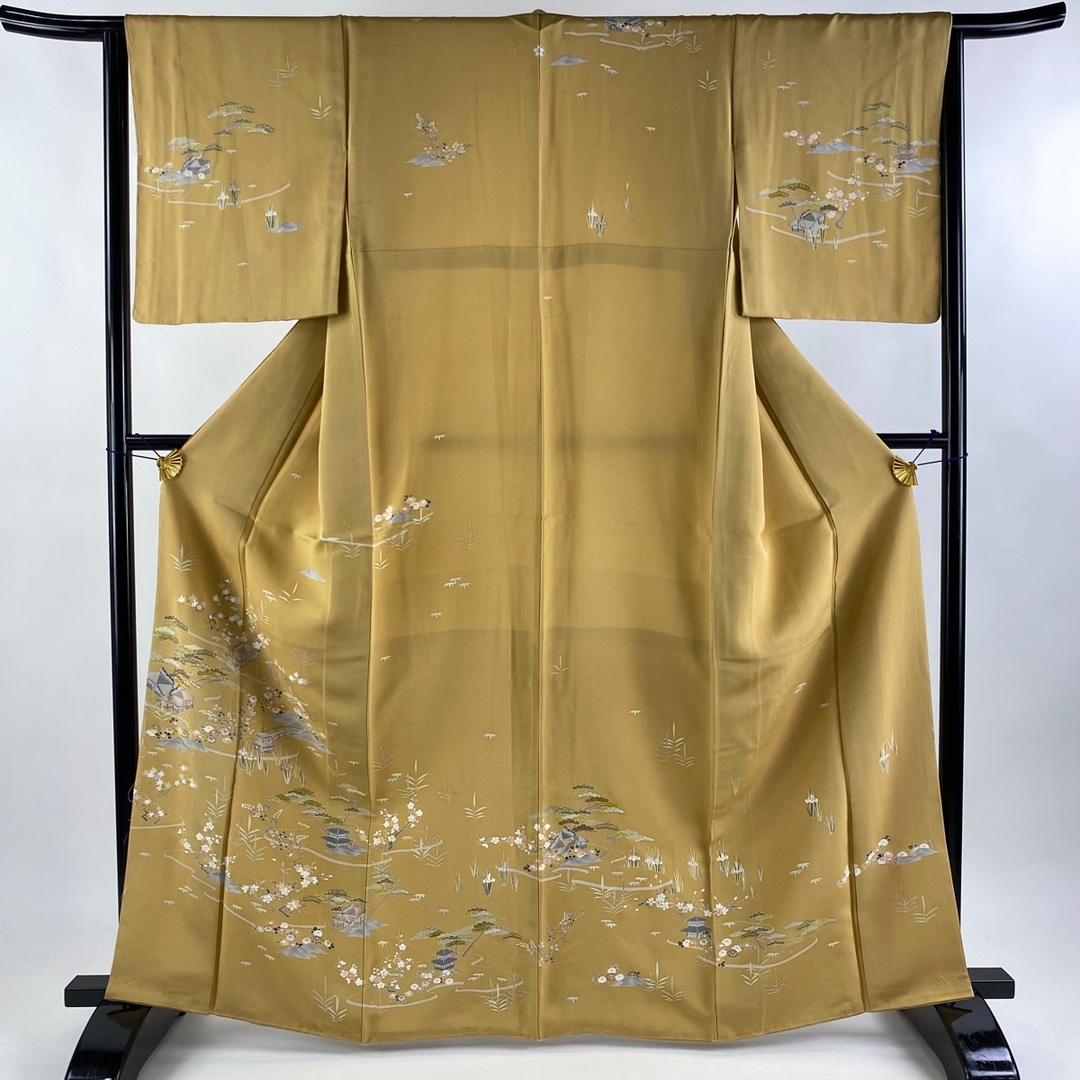 訪問着 身丈164cm 裄丈64cm 正絹 美品 秀品 【中古】の通販 by ...