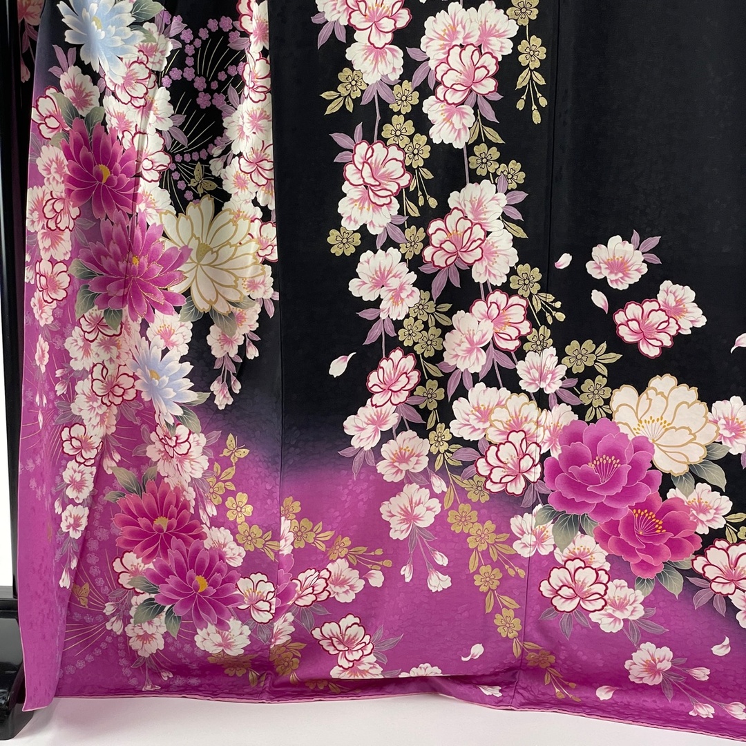 振袖 身丈171cm 裄丈72.5cm 正絹 美品 逸品