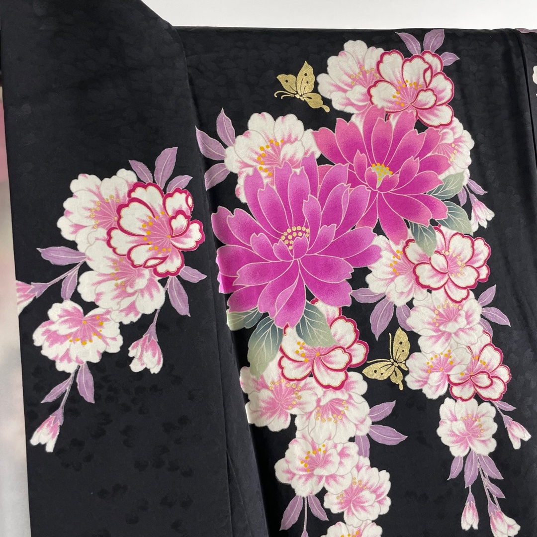 振袖 身丈171cm 裄丈72.5cm 正絹 美品 逸品