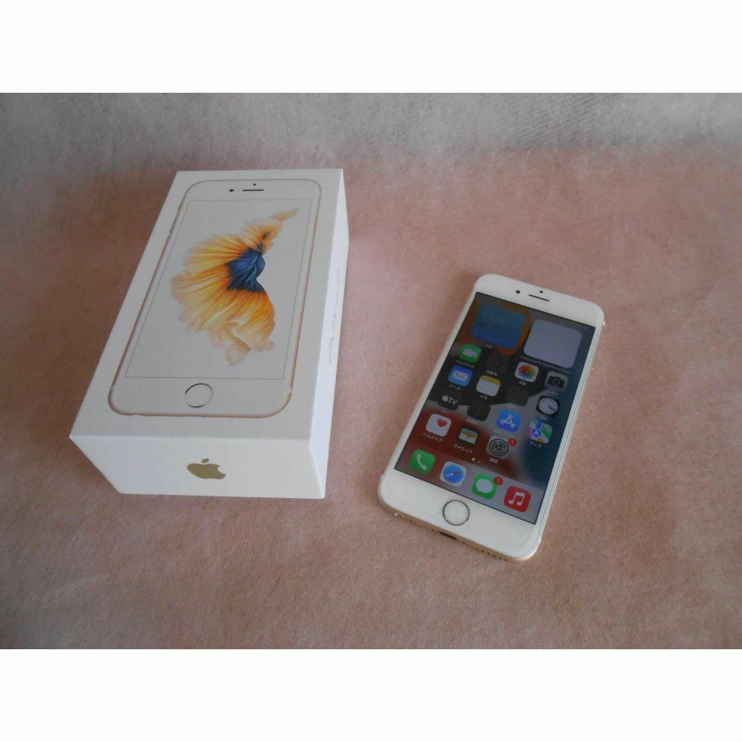 iPhone 6s Gold 64GB SIMフリースマートフォン本体