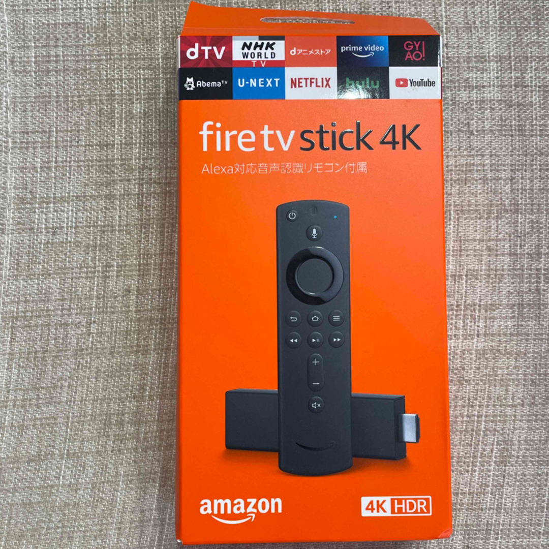 【新品未開封】fire tv stick 4K