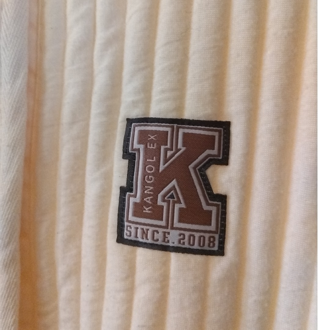 KANGOL(カンゴール)の訳ありKANGOLカンゴール　キルト　ベスト　オフホワイト レディースのトップス(ベスト/ジレ)の商品写真