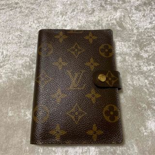 ルイヴィトン(LOUIS VUITTON)の【極美品】ルイヴィトン モノグラム アジェンダPM 手帳カバー(手帳)