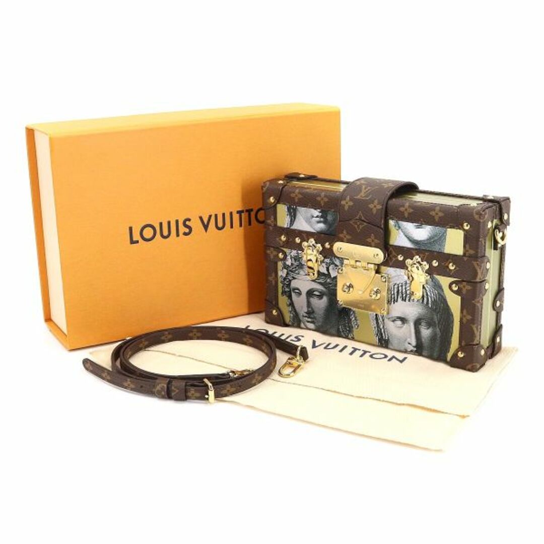 未使用 展示品 ルイ ヴィトン LOUIS VUITTON モノグラム プティット マル ショルダー バッグ ブラウン M59149 RFID VLP 90167556 7