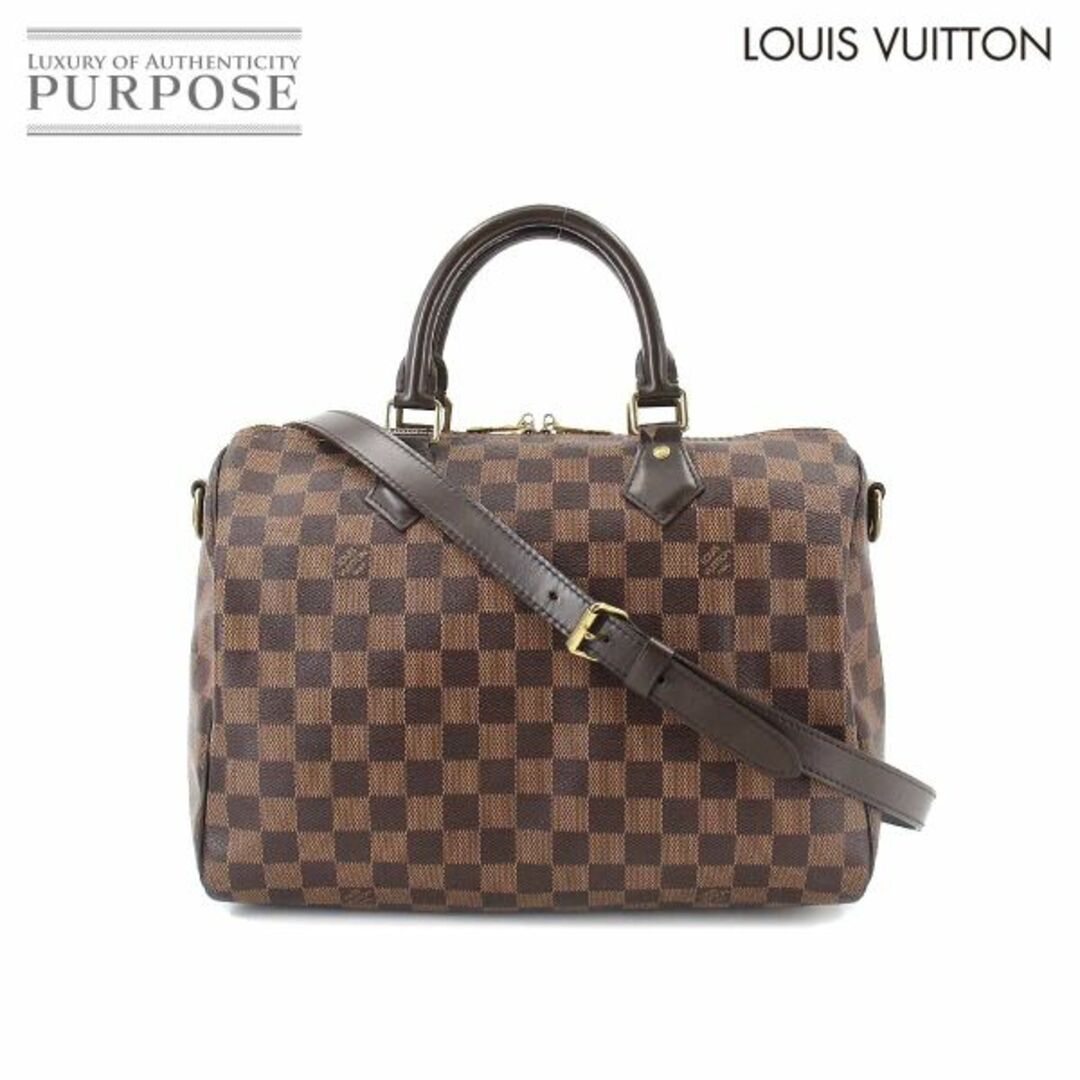 ルイ ヴィトン LOUIS VUITTON ダミエ スピーディ バンドリエール 30 2way ハンド ショルダー バッグ エベヌ N41367 VLP 90183429