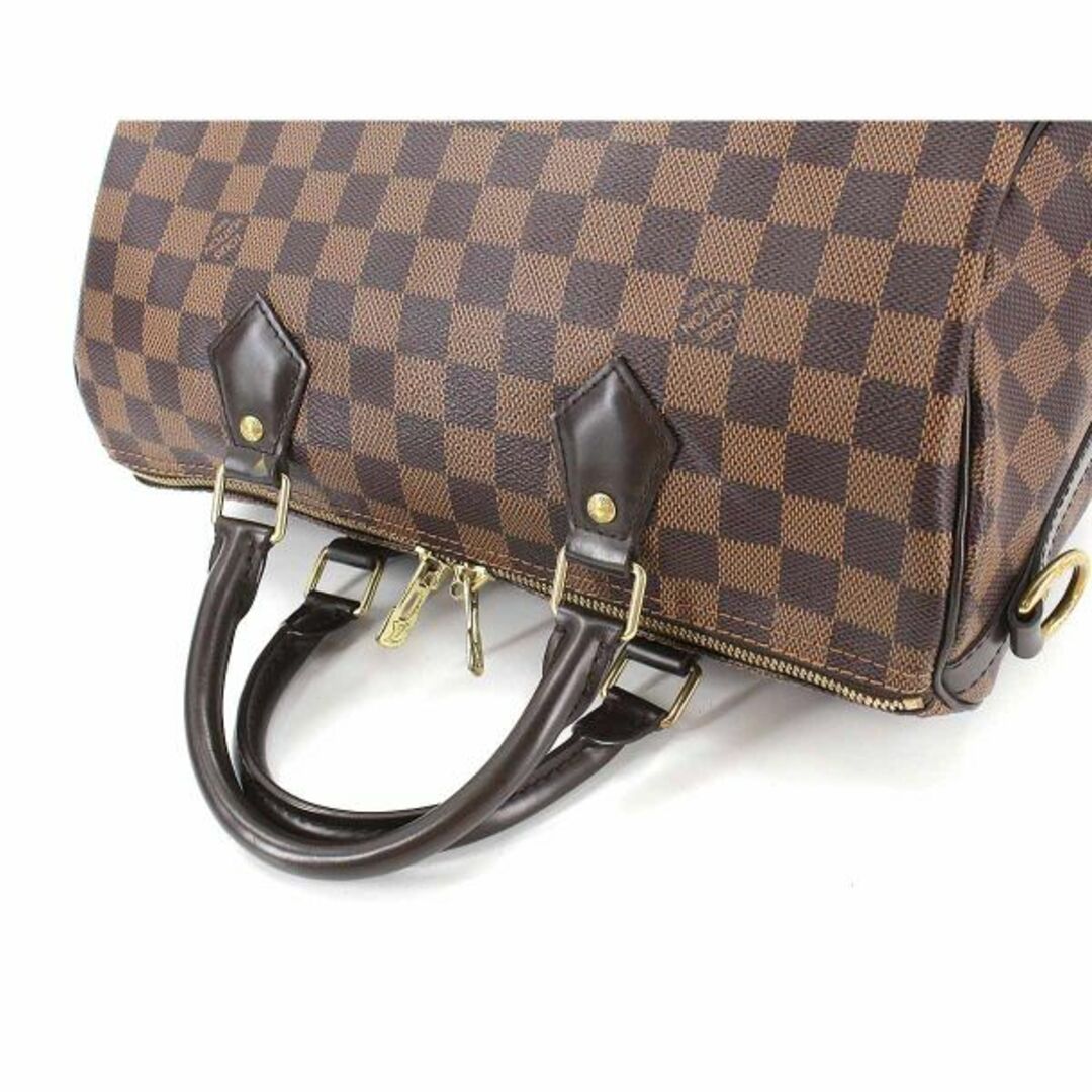 ルイ ヴィトン LOUIS VUITTON ダミエ スピーディ バンドリエール 30 2way ハンド ショルダー バッグ エベヌ N41367 VLP 90183429