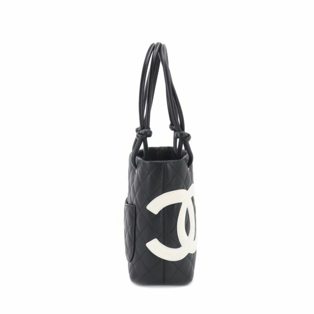 【美品】シャネル  CHANEL  カンボンライン トートバッグ ・スモール