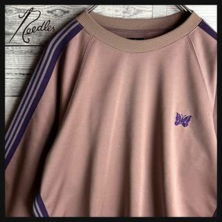 【レア品】needles ニードルス スウェット 白タグ vintage ピンク