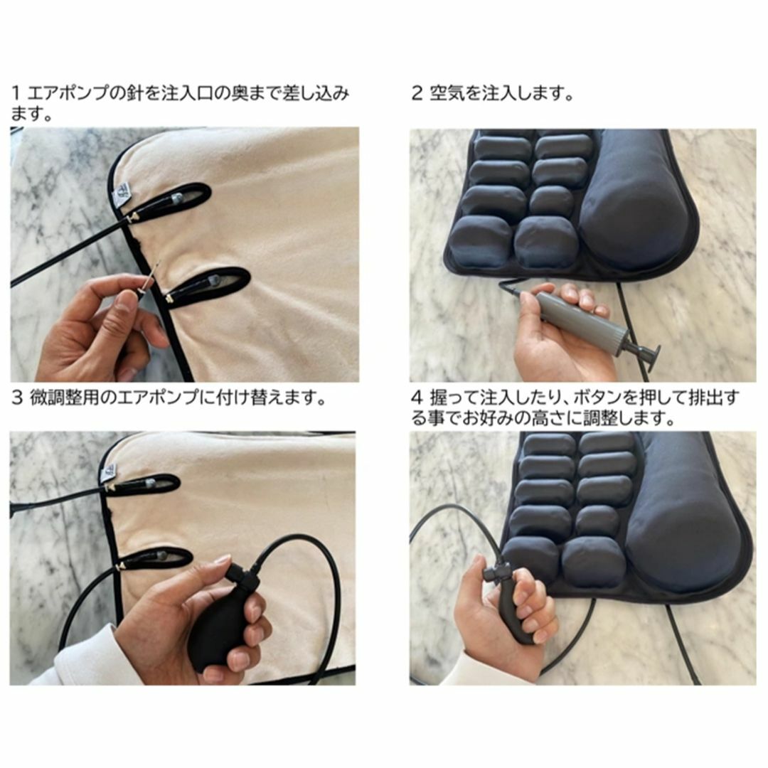 【数量限定】AIRRAQ PILLOW（エアラク・ピロー）枕 睡眠 セルフケア 6