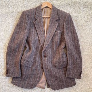 Harris Tweed - 極美品 ハリスツイード テーラードジャケット