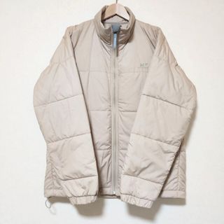 ヘリーハンセン(HELLY HANSEN)のhelly hansen　ヘリーハンセン　中綿　ジャケット　M　ベージュ(ブルゾン)