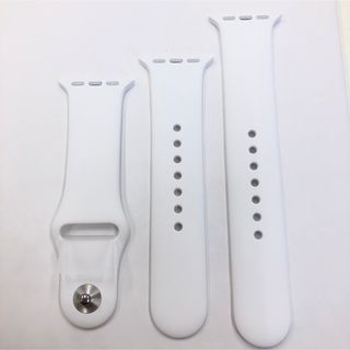 アップルウォッチ(Apple Watch)の【新品】白 Apple純正バンド 40/41mm アップルウォッチ(その他)