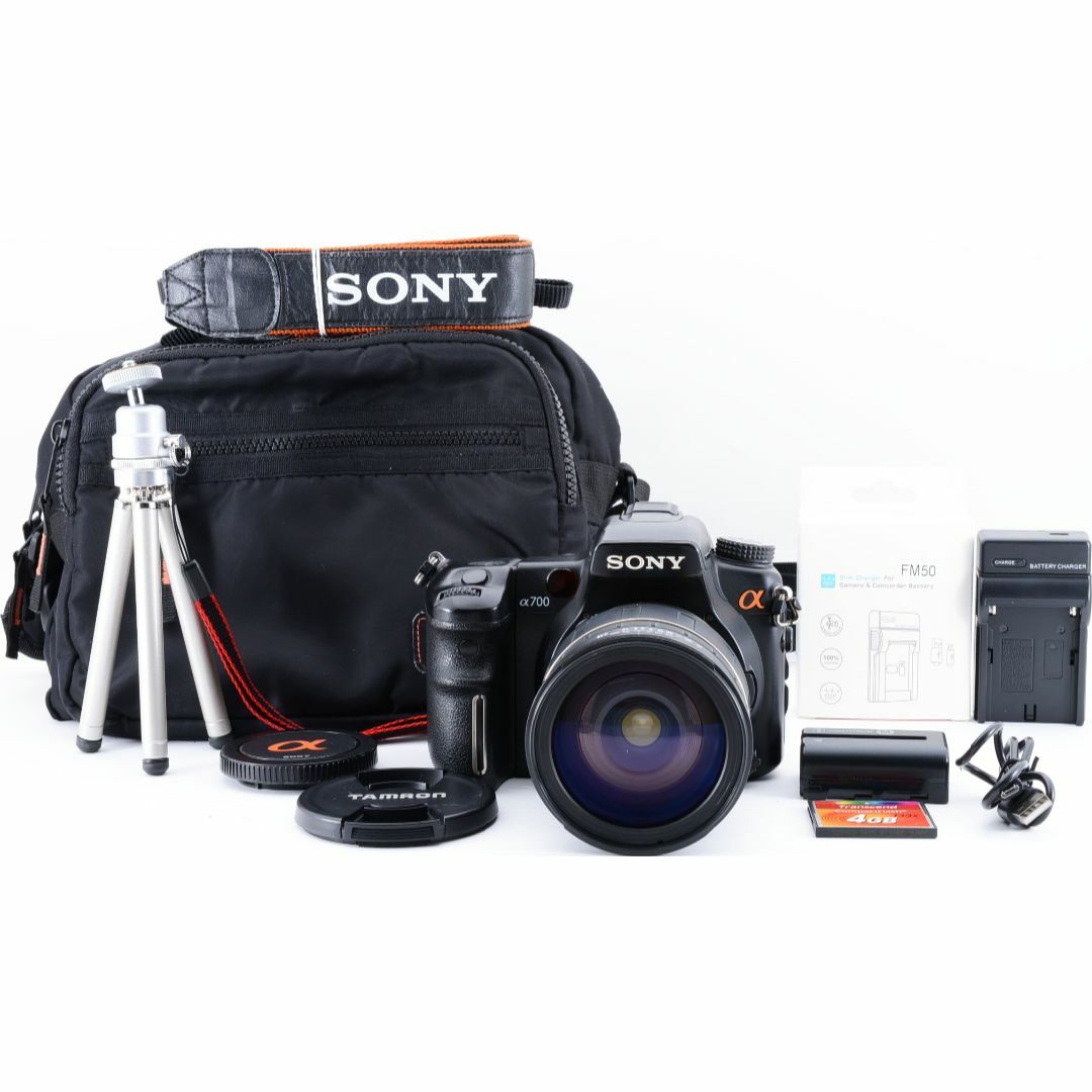 SONY J14/5283-7☆SONY α700 レンズセット DSLR-A700の通販 by LALAのカメラショップ｜ソニーならラクマ