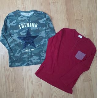 ザラキッズ(ZARA KIDS)のZARA BOYS  size128  2枚セット(Tシャツ/カットソー)