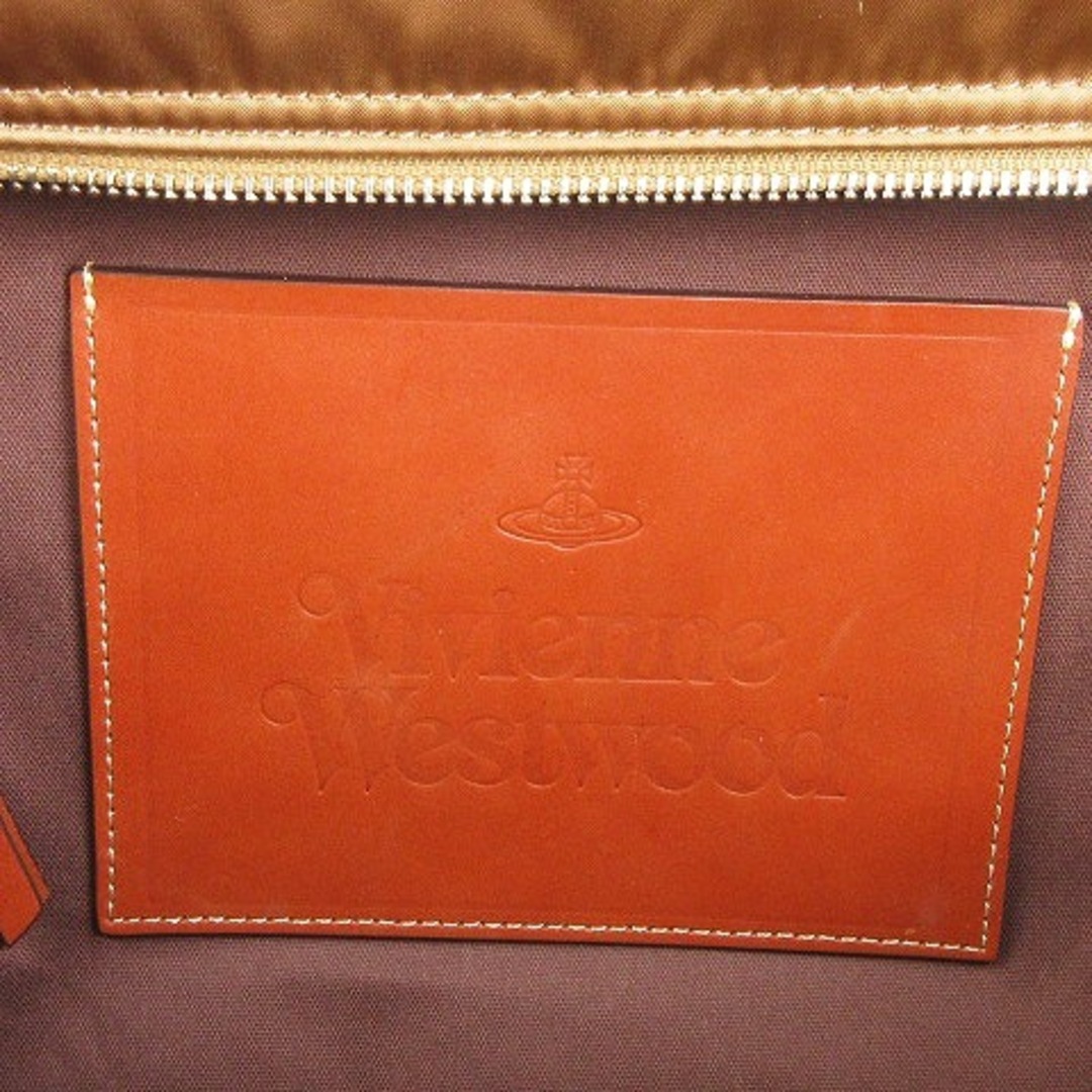 Vivienne Westwood(ヴィヴィアンウエストウッド)のヴィヴィアンウエストウッド ボストンバッグ ハンド ショルダー 2WAY 茶系 レディースのバッグ(ボストンバッグ)の商品写真