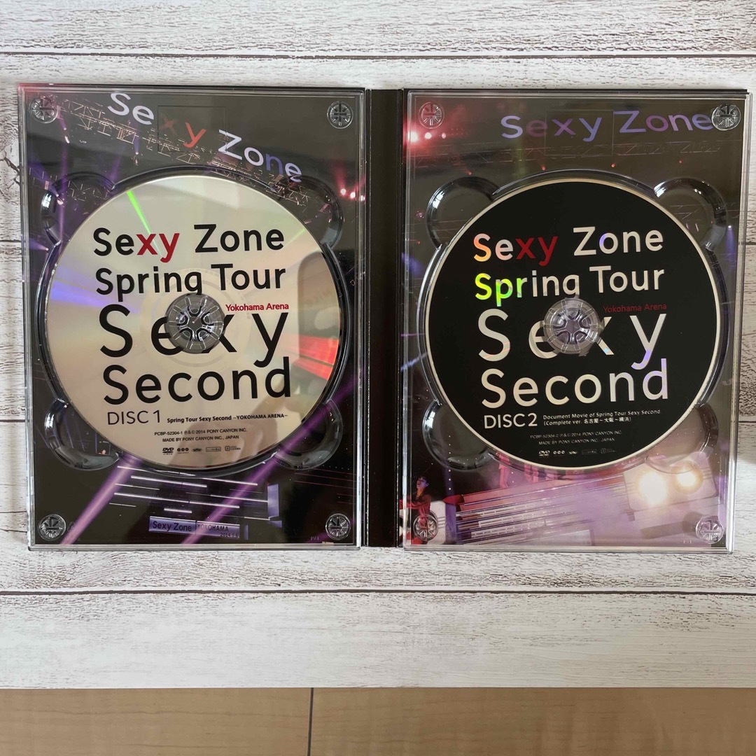 Sexy Zone(セクシー ゾーン)のSexy　Zone　Spring　Tour　Sexy　Second　DVD（初回 エンタメ/ホビーのDVD/ブルーレイ(ミュージック)の商品写真