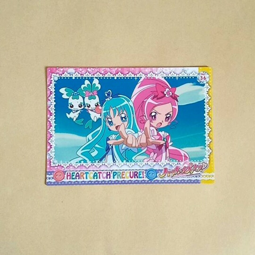 ハートキャッチプリキュア　No.36　紙製カード