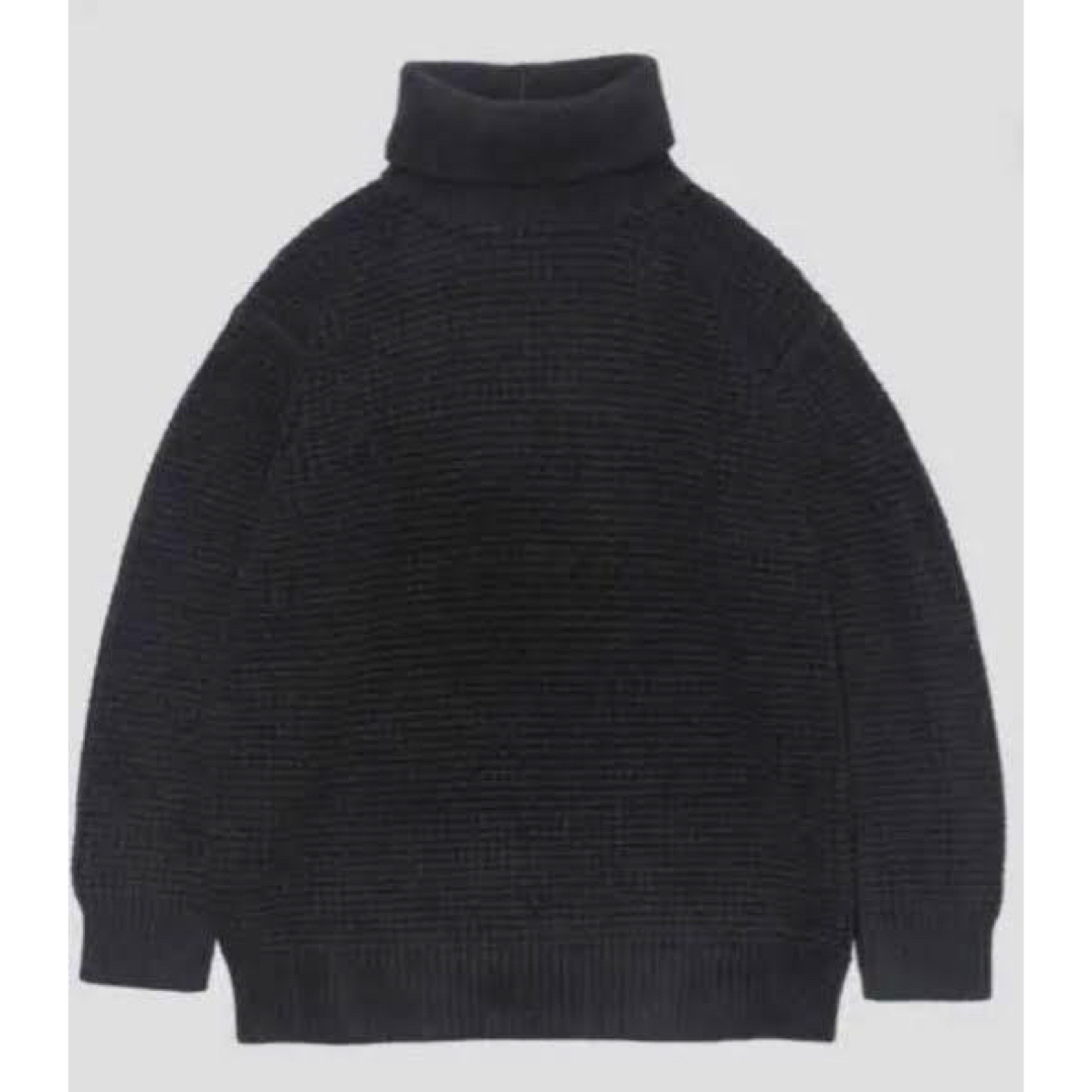 abyts 佐藤健 ニット TURTLE NECK WAFFLE KNIT