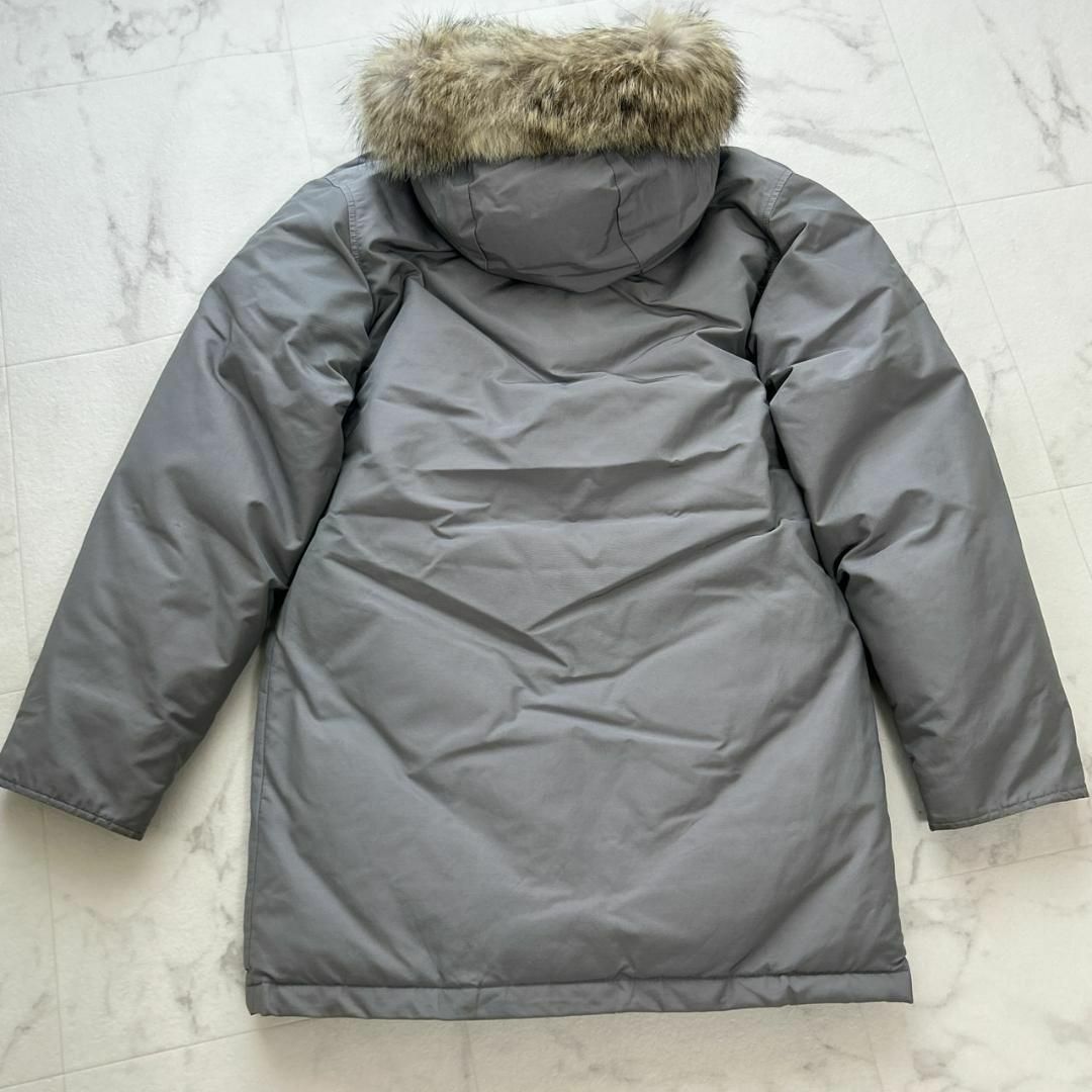 WOOLRICH(ウールリッチ)のWOOLRICH ARCTIC PARKA グレー 60/40 クロスアメリカ製 メンズのジャケット/アウター(ダウンジャケット)の商品写真