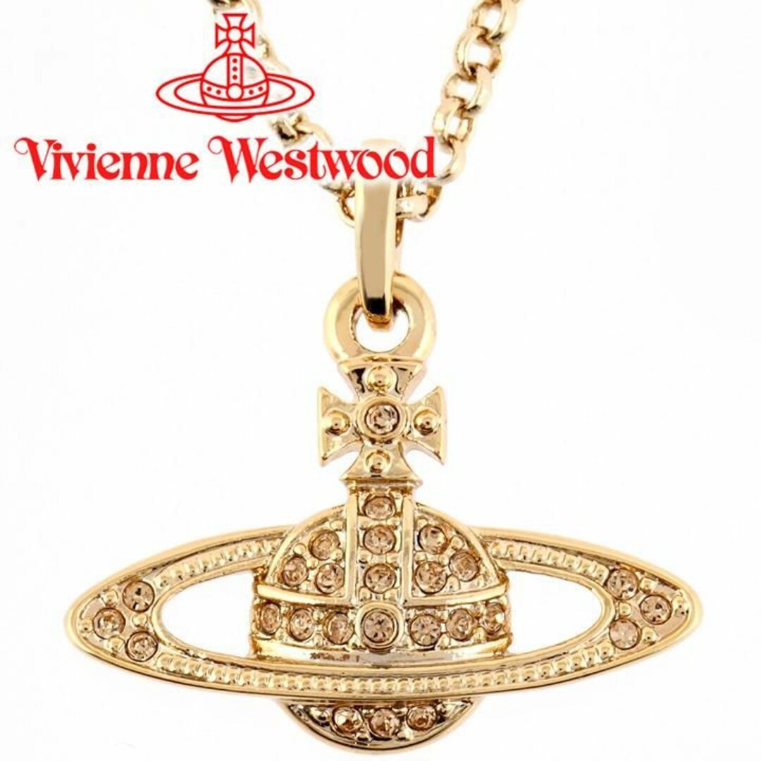 ヴィヴィアンウエストウッド ネックレス Vivienne Westwood レディース メンズ ミニバスレリーフペンダント ゴールド 63020086-R121 【新品・未使用】 【ラクマ公式ショップ】