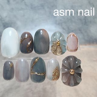 ネイルチップ ジェルネイル asmnail(つけ爪/ネイルチップ)