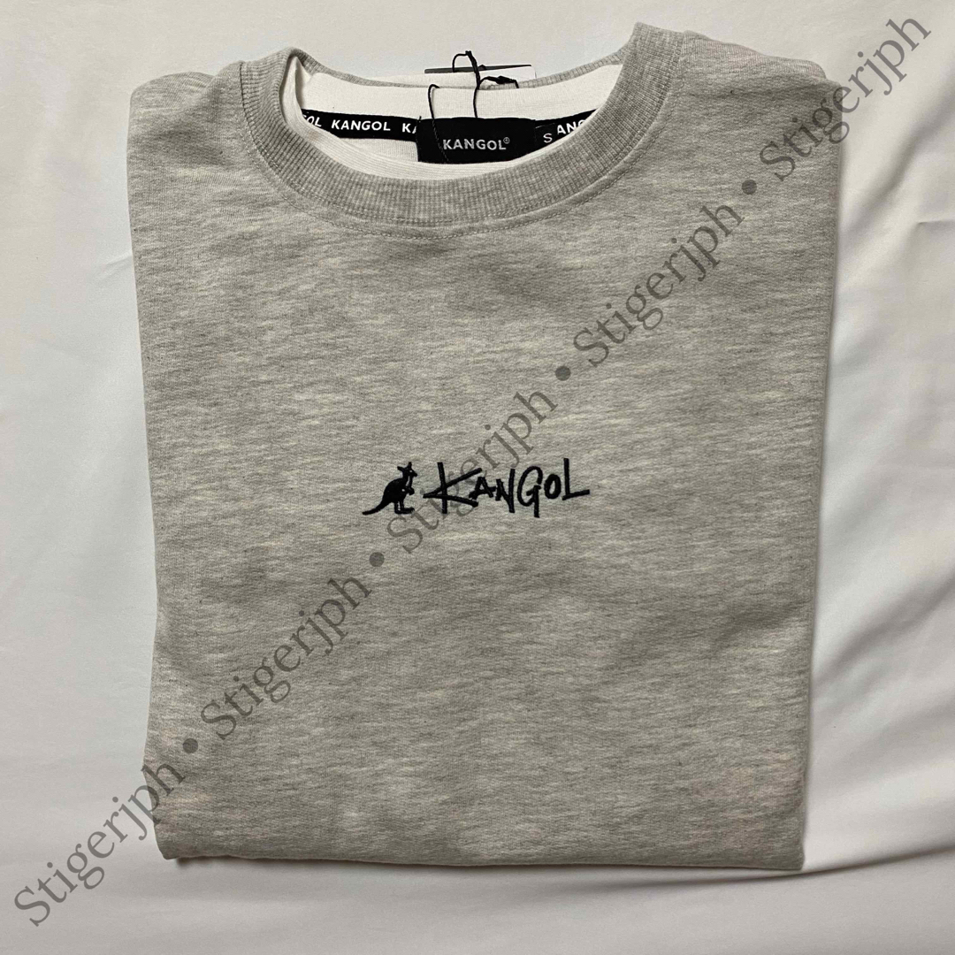 KANGOL(カンゴール)のカンゴール リアルレイヤードロンＴ　グレー　Sサイズ メンズのトップス(Tシャツ/カットソー(七分/長袖))の商品写真
