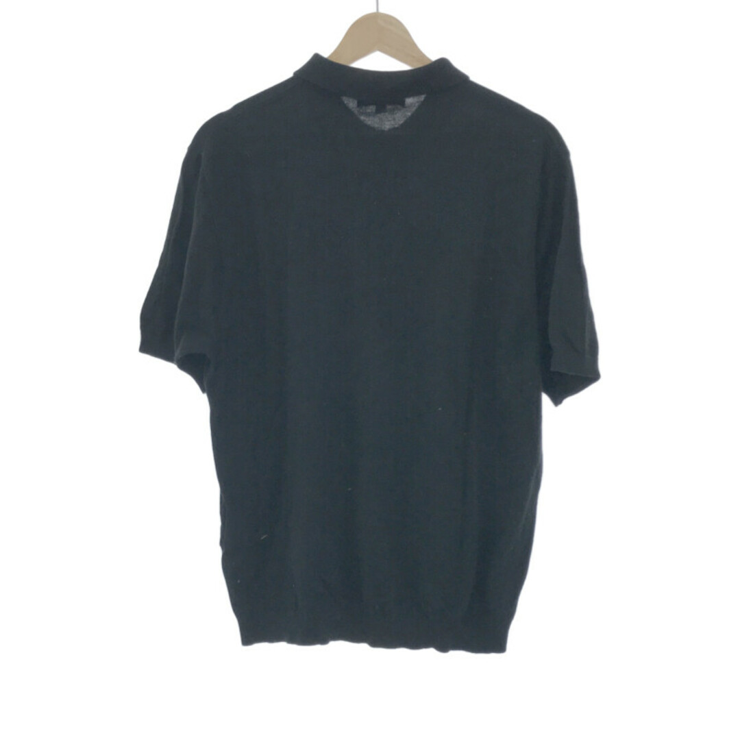 Supreme(シュプリーム)のSupreme シュプリーム ショートスリーブコットンニットポロシャツ ブラック M メンズのトップス(ポロシャツ)の商品写真