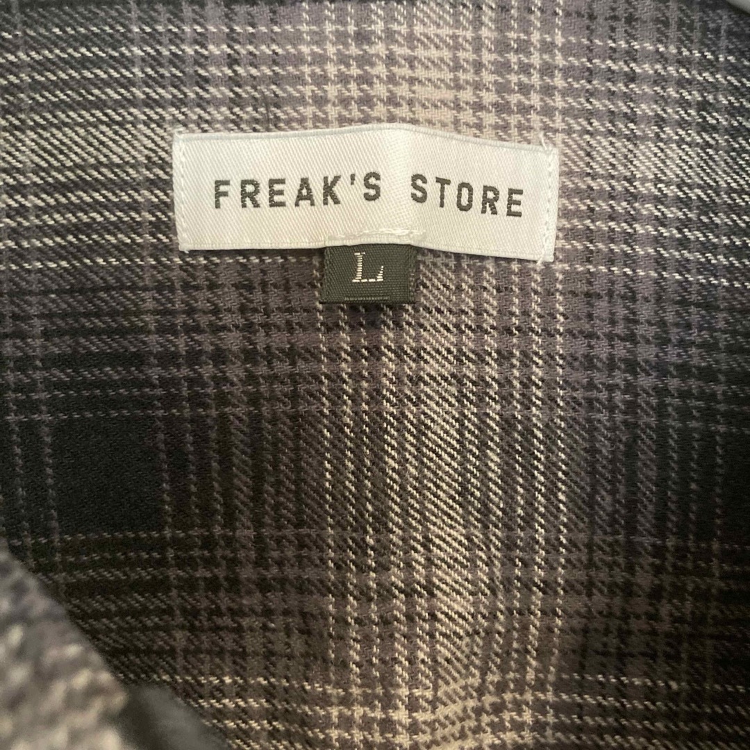 FREAK'S STORE(フリークスストア)のフリークスストア　オンブレチェックシャツ　サイズL メンズのトップス(シャツ)の商品写真