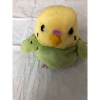 セキセイインコのぬいぐるみ(鳥)