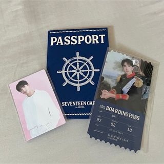 セブンティーン(SEVENTEEN)のseventeen cafe in seoul パスポート　DK ドギョム(アイドルグッズ)