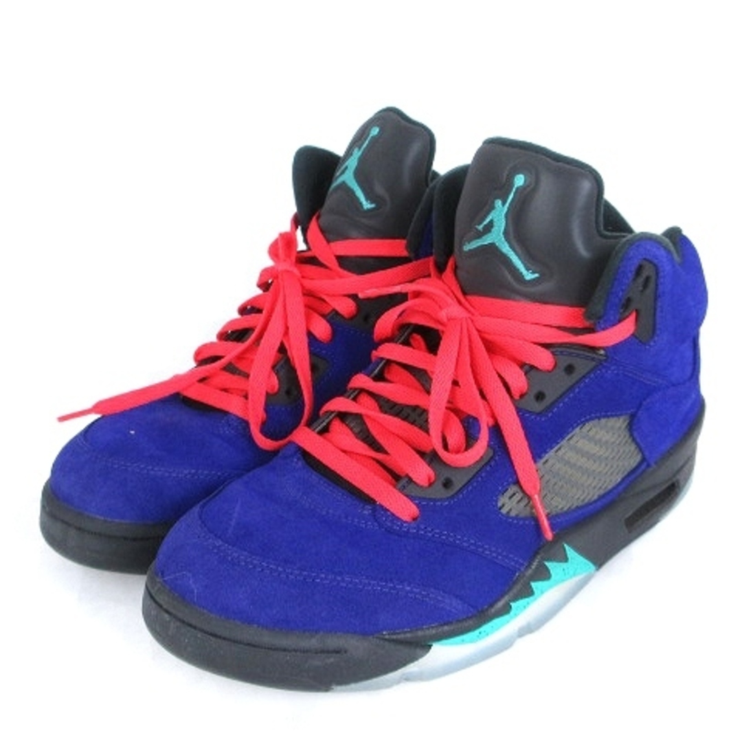 ナイキ AIR JORDAN 5 RETRO スニーカー 紫 27 ■SM1