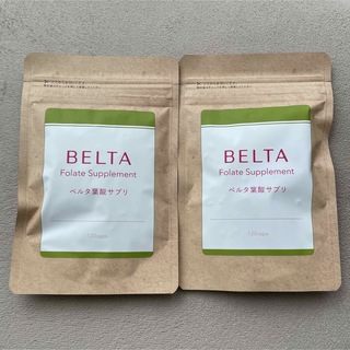 ベルタ(BELTA)のベルタ葉酸サプリ120粒【2袋セット】(その他)