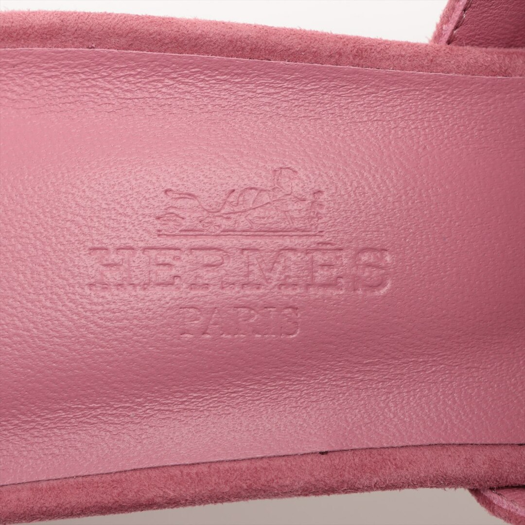 Hermes(エルメス)のエルメス  スエードレザー 35 ピンク レディース その他靴 レディースの靴/シューズ(その他)の商品写真
